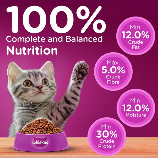 Whiskas Mackerel Flavour Kitten (2 to 12 months)Cat Dry Food