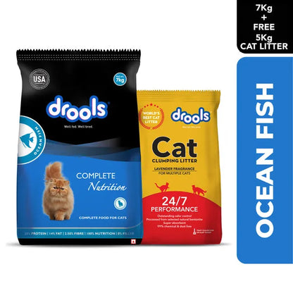 Drools Ocean Fish Adult Cat Dry Food